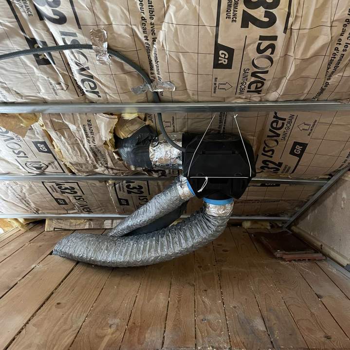 Pose de systèmes VMC simple et double flux performants