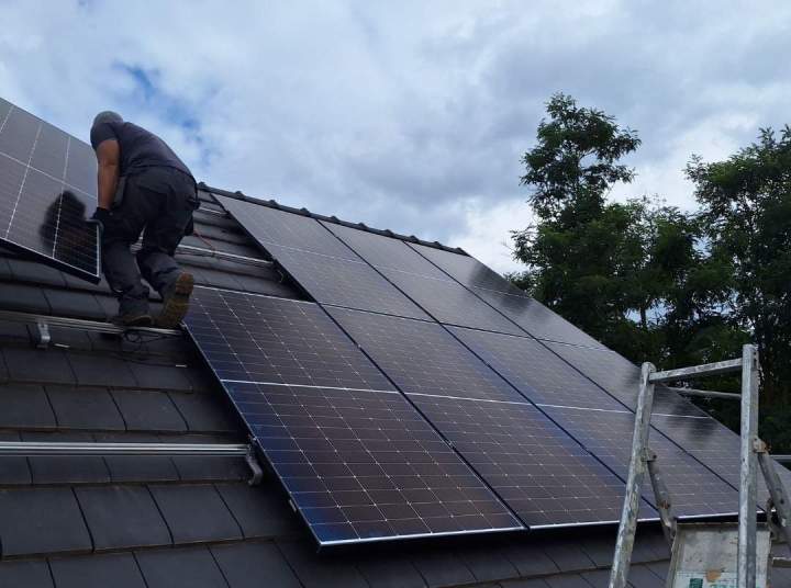 Pose panneaux solaires Pulversheim