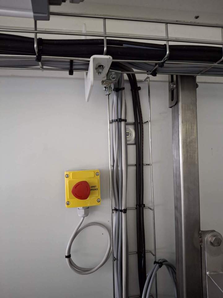 Mise en place d'un bouton d'arrêt d'urgence Pulversheim